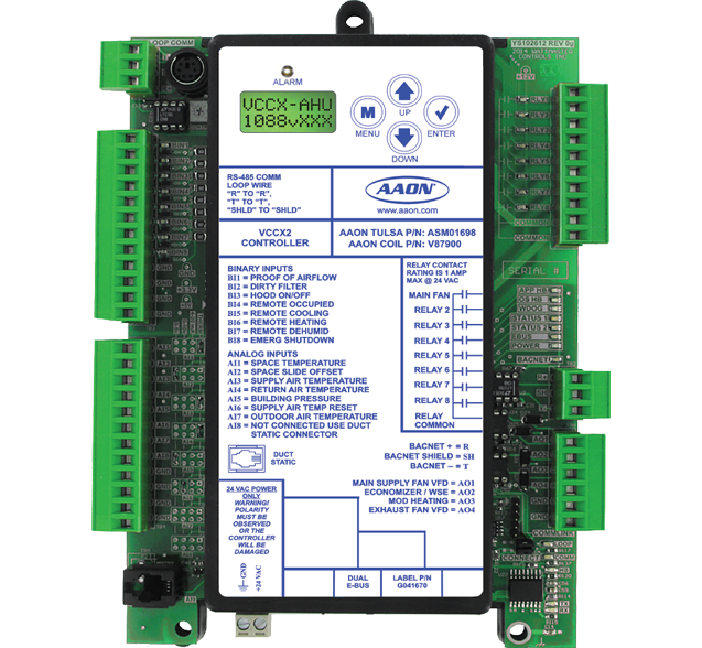 VCCX2 Controller Products AAON